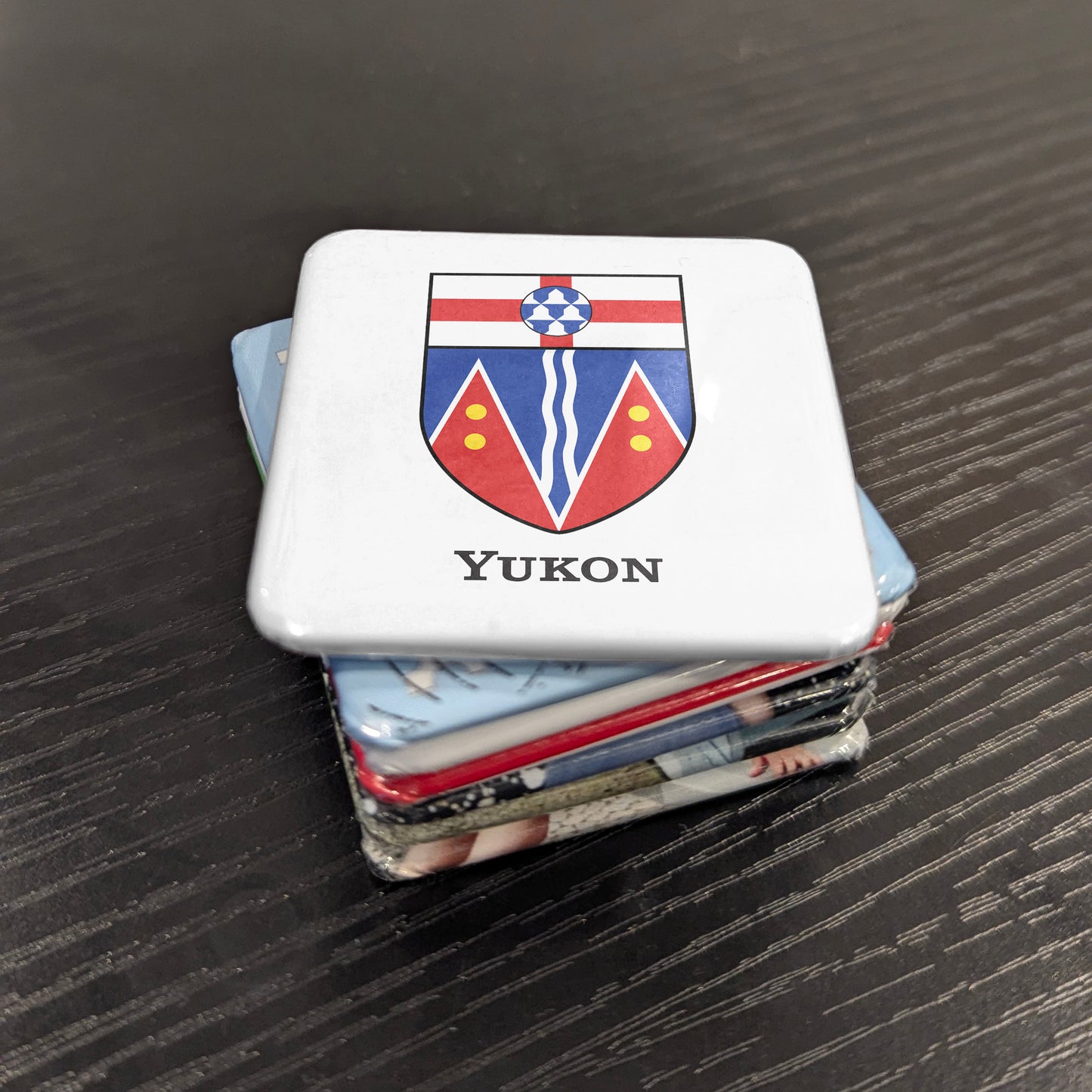 Yukon Coat of Arms Fridge Magnet - PhiloPerse