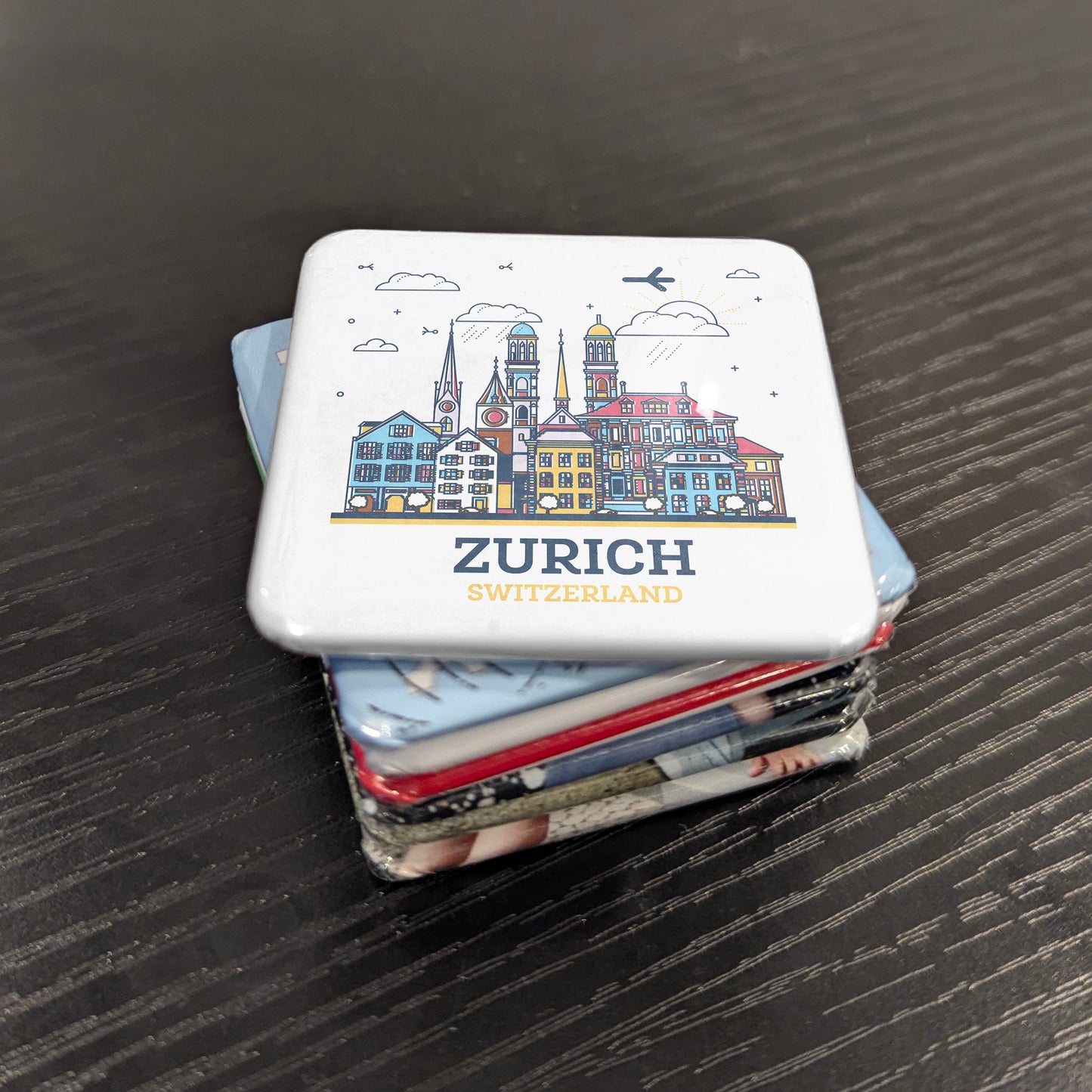 Zurich Magnet | Switzerland | 2×2 | Made in Canada - PhiloPerse