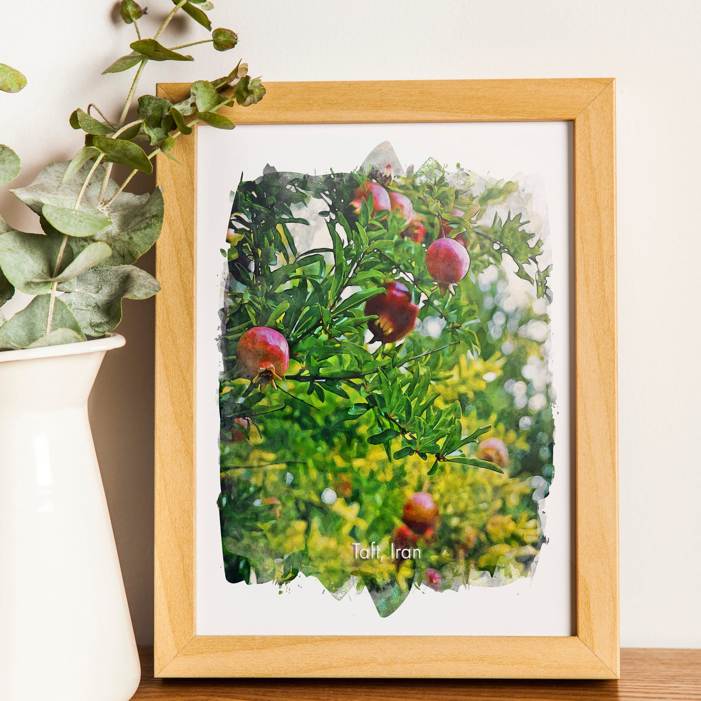 Taft Pomegranate Orchard, Iran, Art Print | 8×10 | Made in Canada - PhiloPerse