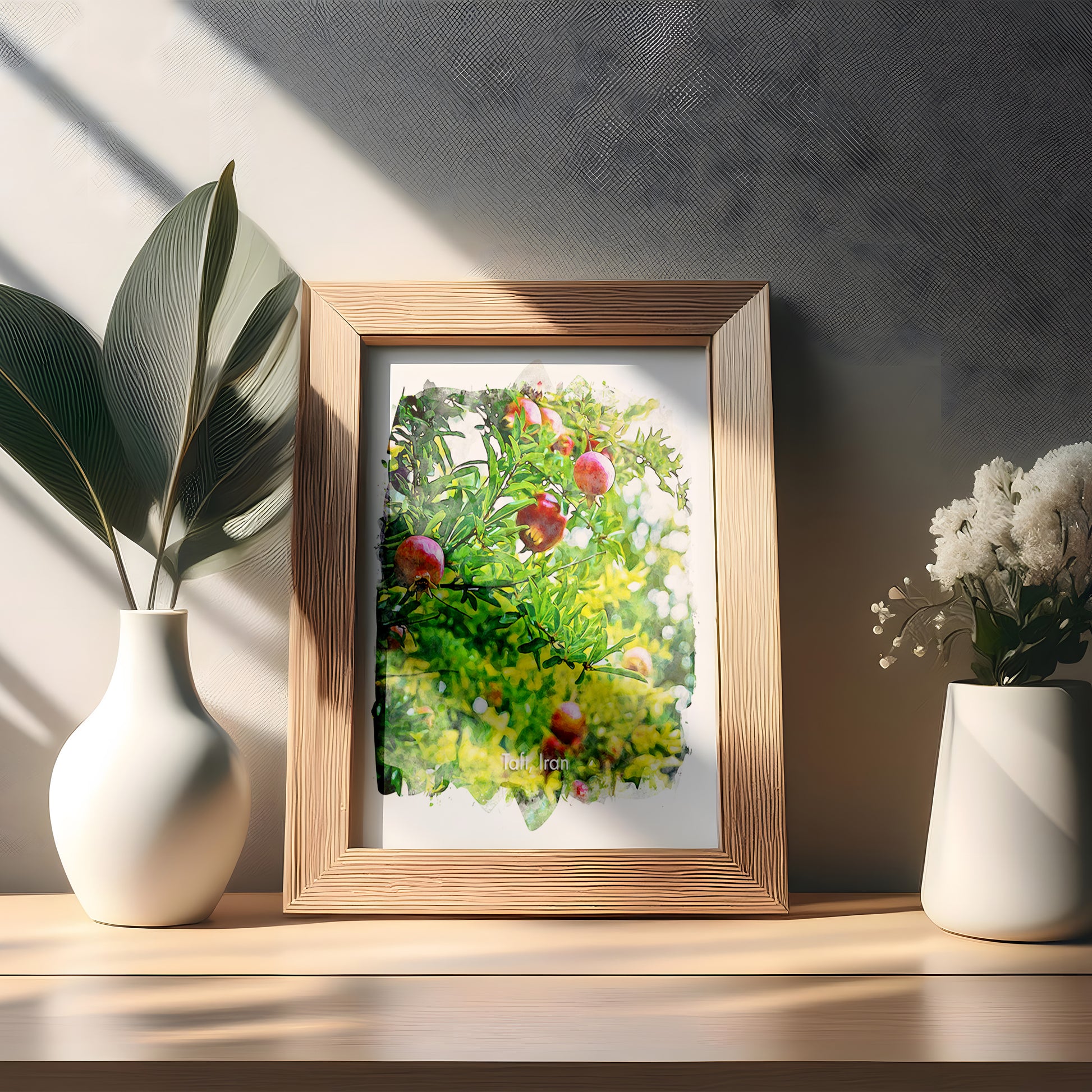 Taft Pomegranate Orchard, Iran, Art Print | 8×10 | Made in Canada - PhiloPerse