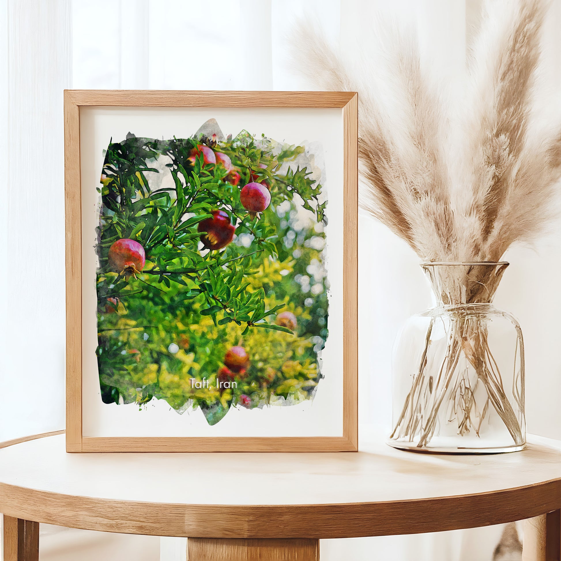 Taft Pomegranate Orchard, Iran, Art Print | 8×10 | Made in Canada - PhiloPerse