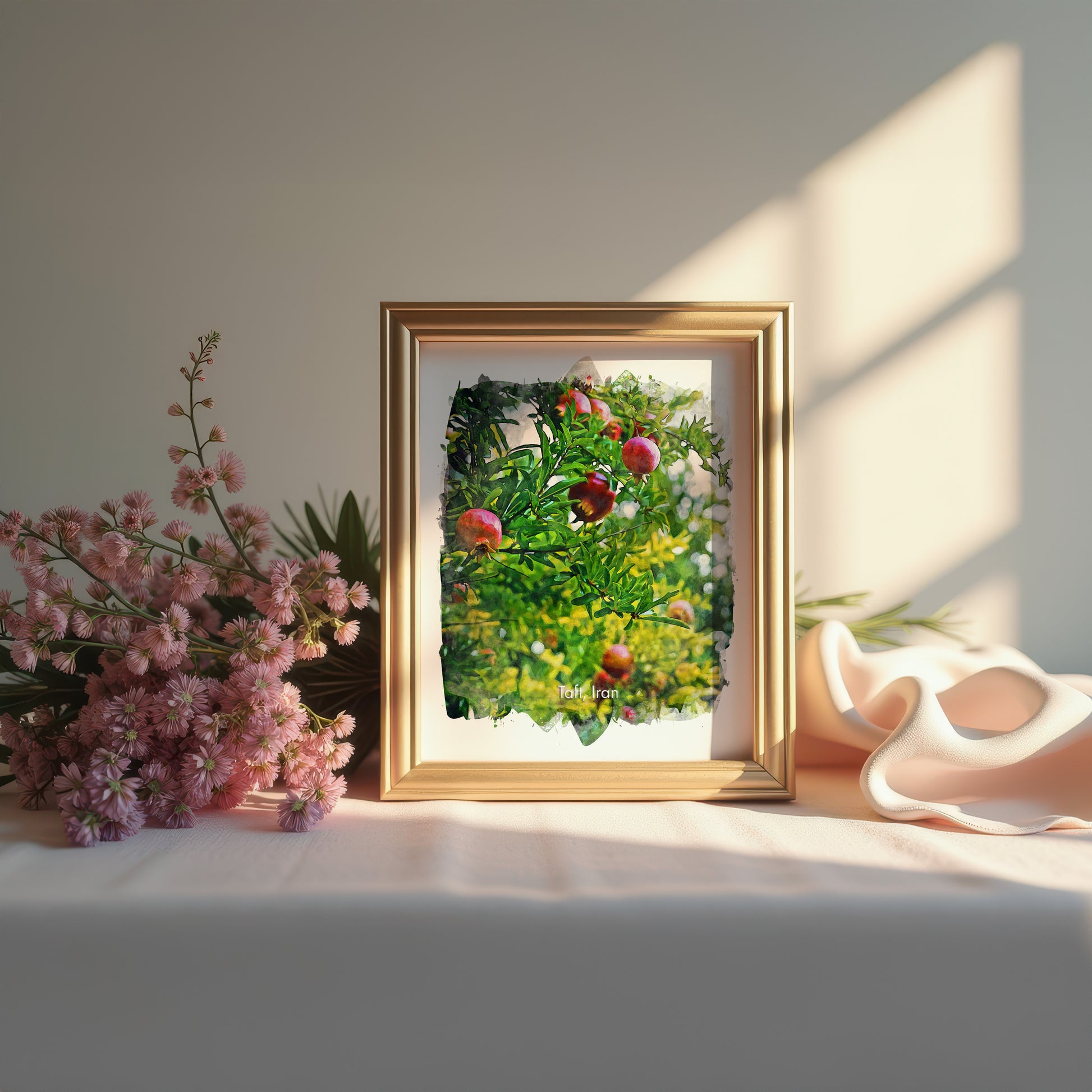 Taft Pomegranate Orchard, Iran, Art Print | 8×10 | Made in Canada - PhiloPerse